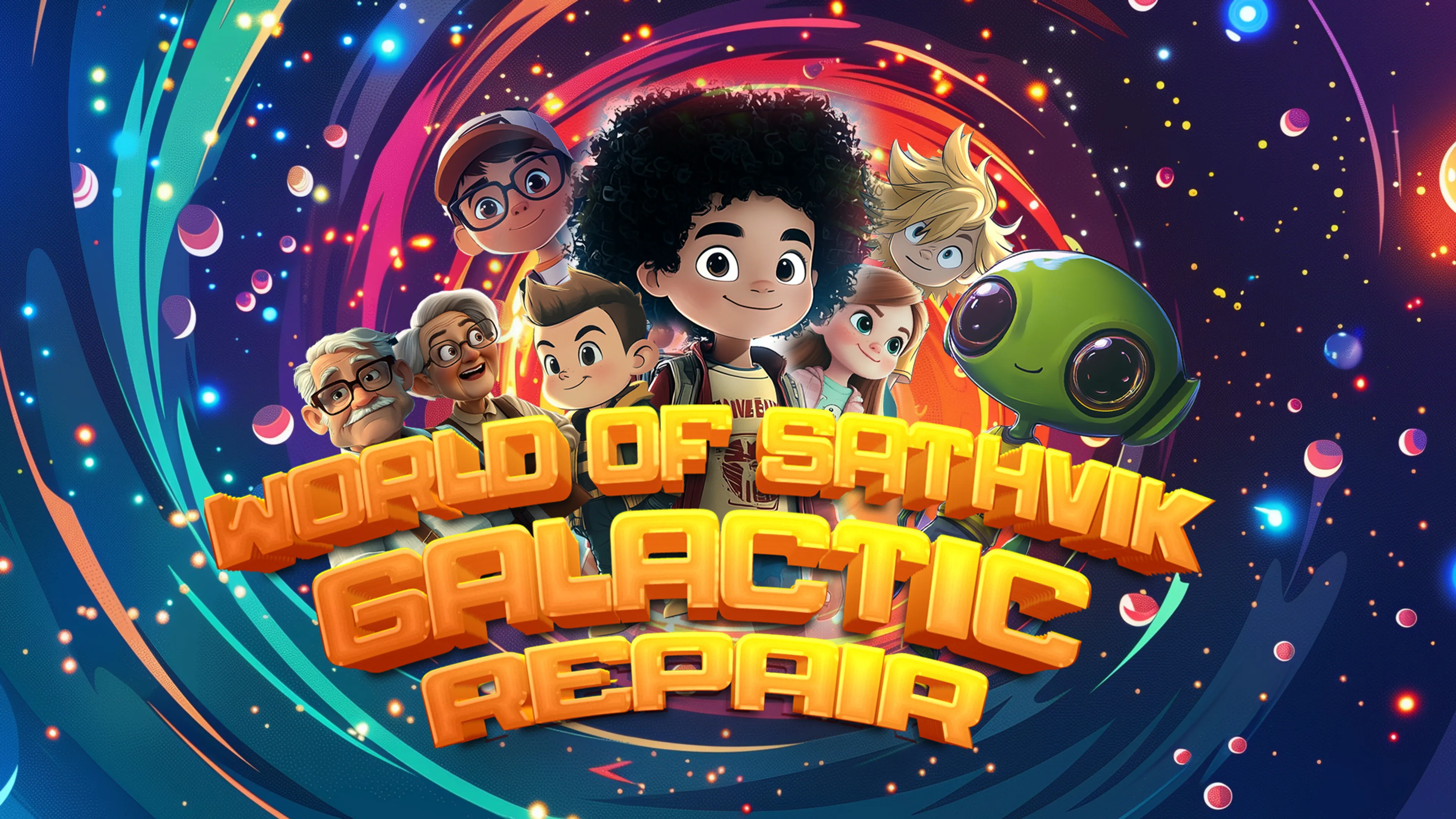 World of Sathvik: The Galactic Repair poster